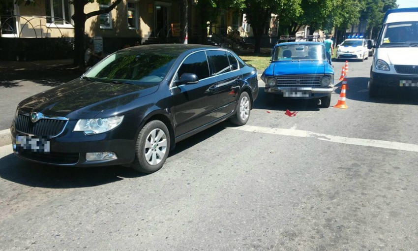 В Кривом Роге произошло ДТП из-за неисправных тормозов