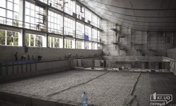  Открытие криворожского бассейна после капремонта во Дворце водных видов спорта перенесено на неизвестный срок