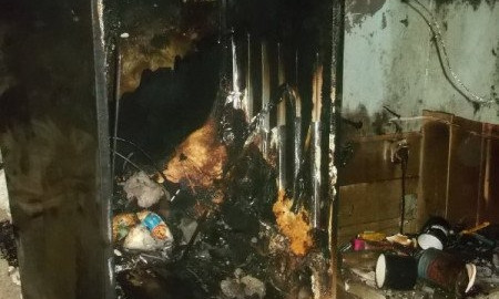 Пожар в доме в Кривом Роге: пострадал пенсионер