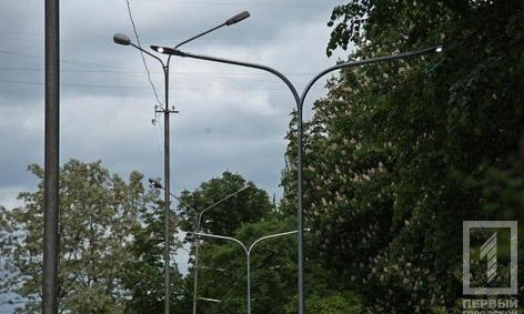 На Маршала Василевского в Кривом Роге установили новое LED-освещение
