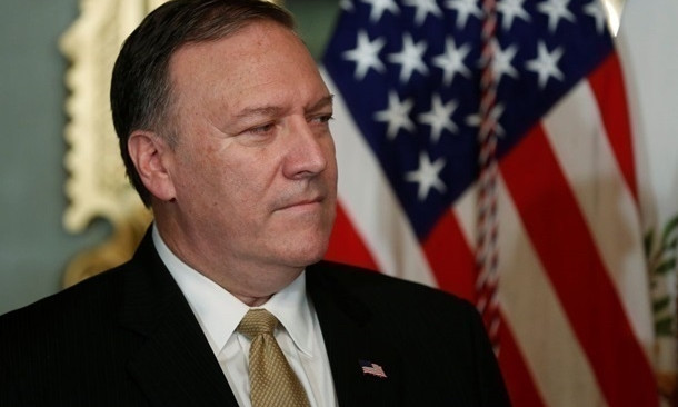 Госсекретарь США Майкл Помпео прилетает в Украину
