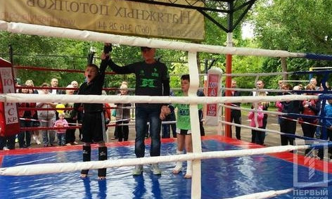 Криворожский клуб "Александр" отметил юбилей соревнованиями по таиландскому боксу