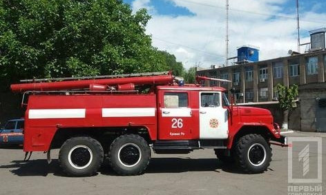 На пожаре в Кривом Роге пострадала пенсионерка