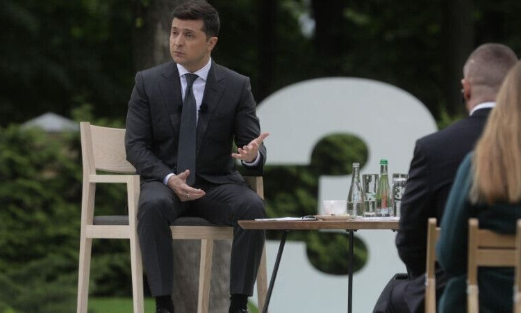 Владимир Зеленский готовится дать большую пресс-конференцию