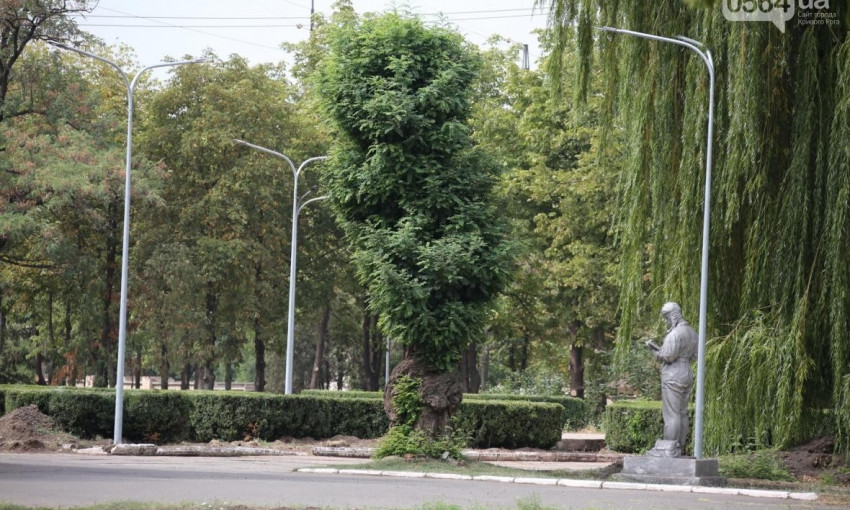 В труднодоступных местах Кривого Рога появилось освещение