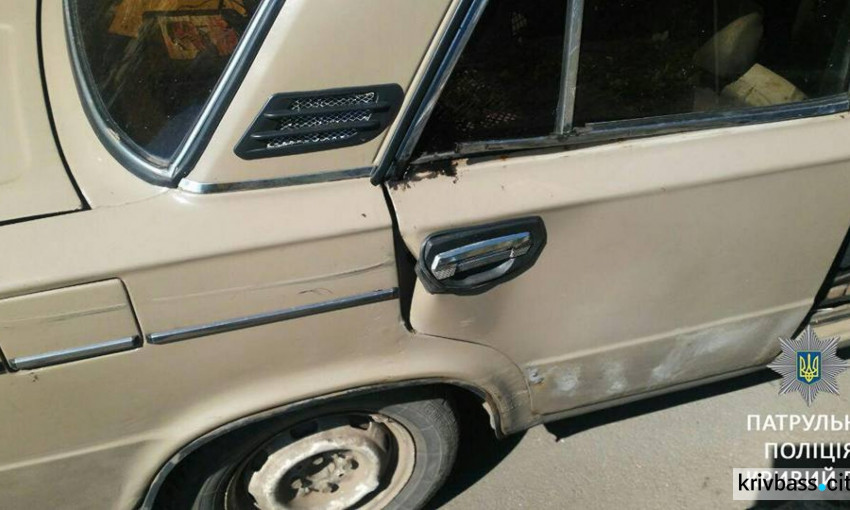 Криворожские полицейские поймали выпившего автоугонщика