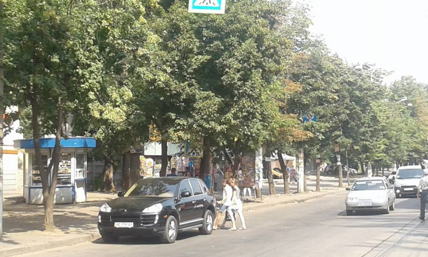 В Кривом Роге автохамка на замечания о нарушении обзывала людей