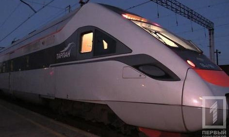 Поезд Интерсити "Кривой Рог-Киев" будет ходить до сентября