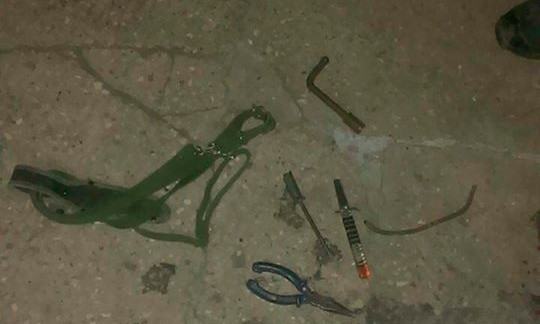 Полицейские задержали двоих криворожан, которые пытались пробраться в подвал