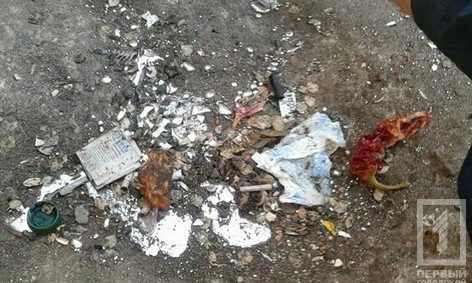 В Кривом Роге возле мусорного бака нашли около двух килограммов ртути