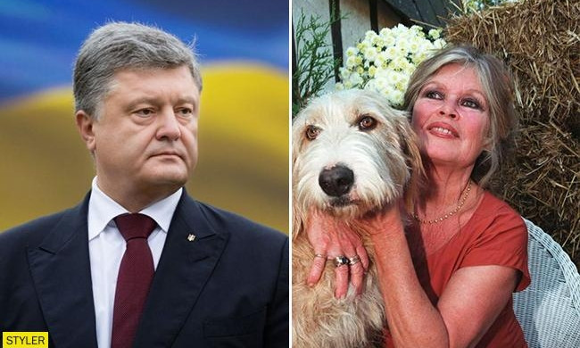 Брижит Бардо просит украинского президента спасти животных в Покровске