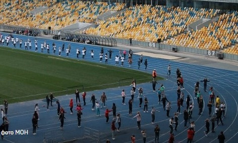 В Киеве установили рекорд Украины с прыжков на скакалке