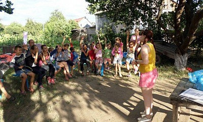Криворожских детей обучали экономии электроэнергии на "Парусах надежды"