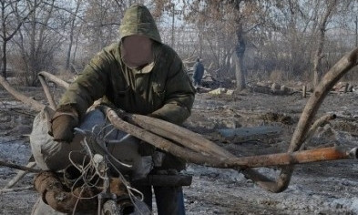 В Кривом Роге "охотники за металлом" разобрали действующий газопровод