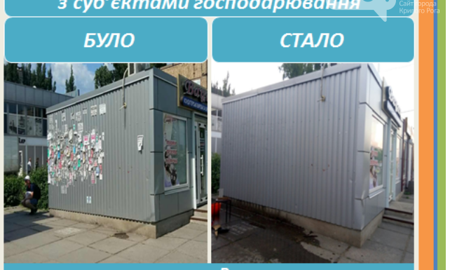 "Было/стало": криворожских бизнесменов заставили убрать за собой