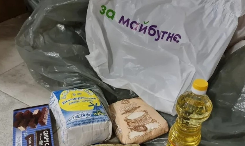 В Броварах нашли продпакеты с логотипами политической силы, которые могли использоваться для подкупа избирателей (ФОТО, ВИДЕО)