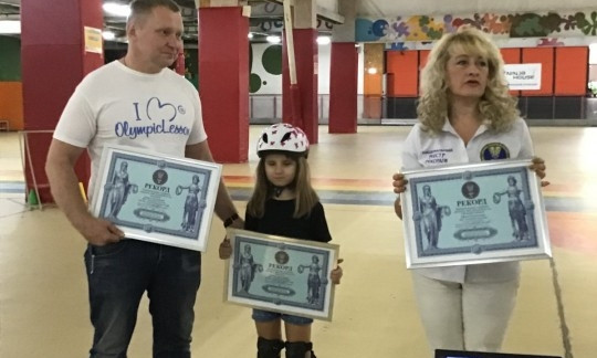Незрячая 6-летняя девочка стала рекордсменкой Украины