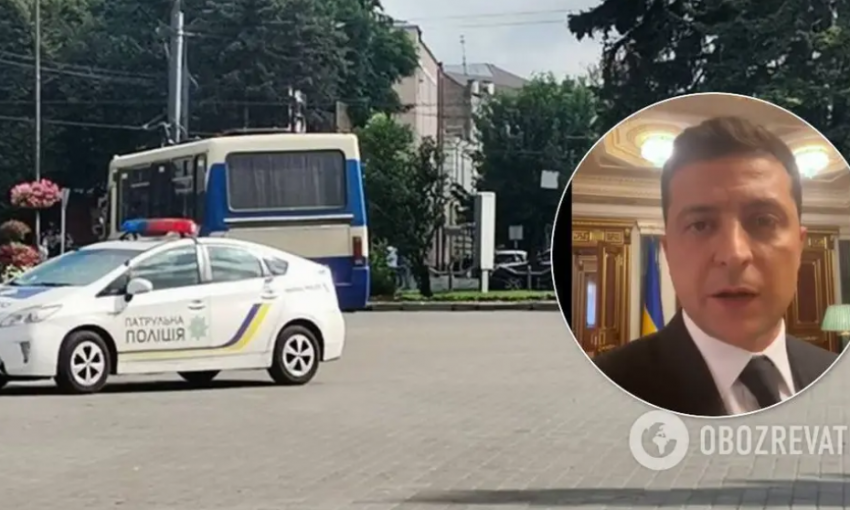 Владимир Зеленский выполнил требование захватчика и тот отпустил троих людей, среди которых беременная женщина (ФОТО, ВИДЕО)