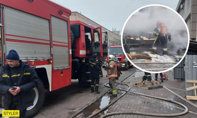 В Ровно в переполненном ТРЦ вспыхнул пожар (ФОТО, ВИДЕО)