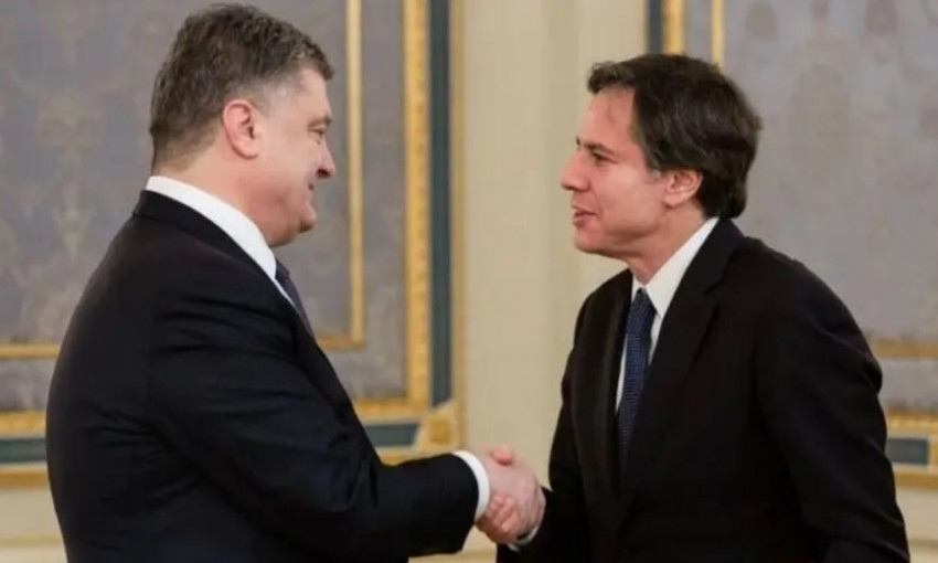 У Петра Порошенко опубликовали старое фото с Блинкеном, иллюстрируя сегодняшнюю встречу