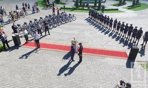 В Кривом Роге появился велопатруль