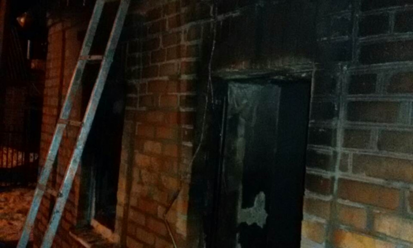 В Кривом Роге при пожаре погиб мужчина