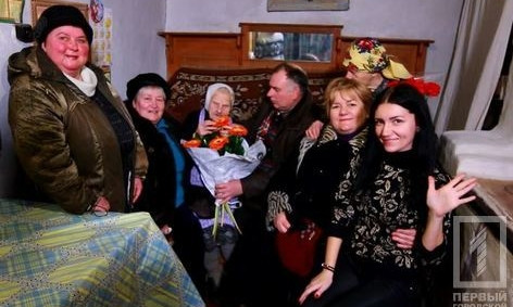 Криворожанка отметила 107-й днь рождения