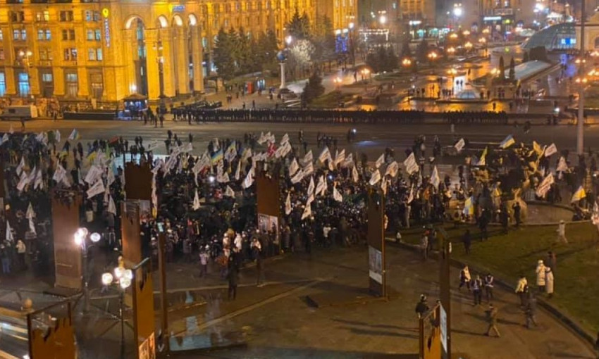 Протесты на Майдане продолжаются – предприниматели митингуют круглосуточно