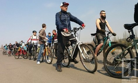Криворожан приглашают на акцию "На велосипеде на работу"