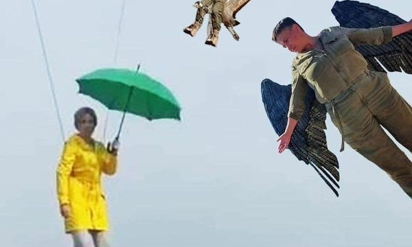 Мери Попинс по-киевски, чай с "русским миром" и нежность в ВР: свежая подборка ФОТОжаб на события последней недели