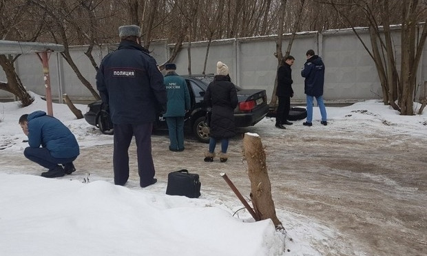 Ребенок сгорел заживо в запертой машине у дверей поликлиники