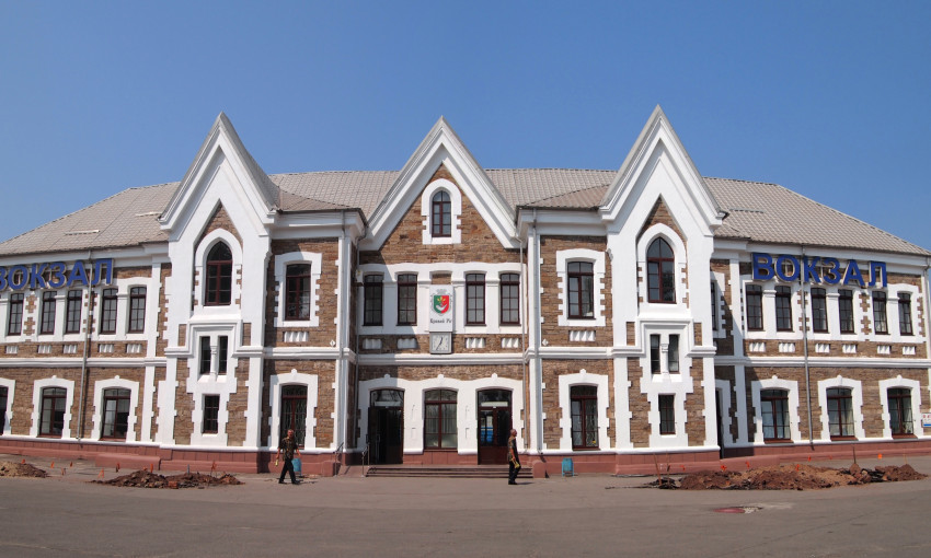 На вокзале Кривой Рог - Главный установили новые пандусы