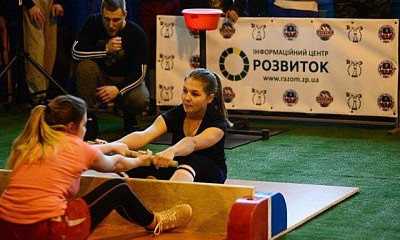 На Чемпионате Украины по мас-рестлингу победила криворожанка