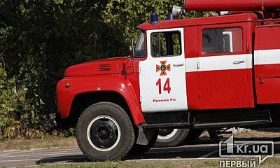 В Саксаганском районе горел частный дом