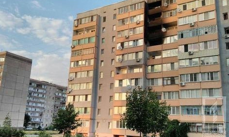 В квартире Кривого Рога сгорела женщина, мужчину госпитализировали