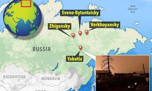 "Кремль испытывает секретное оружие?" - В России на 3 часа "выключили" солнце (ФОТО)