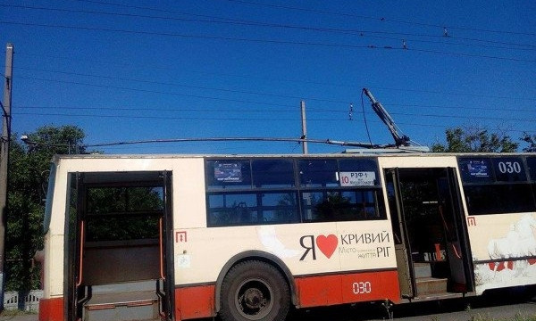 Криворожским троллейбусам требуется ремонт
