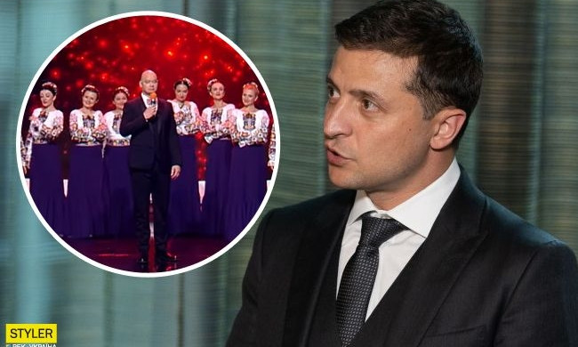 Зеленский отреагировал на скандал с "Кварталом" и хором имени Григория Веревки 