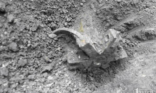 В жилом районе Кривого Рога обнаружили снаряд Второй мировой