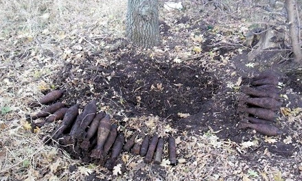 Под Кривым Рогом найдены боеприпасы