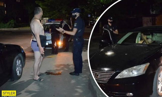 Водитель под мухой врезался в супермаркет и убегал от копов в нижнем белье (ВИДЕО)