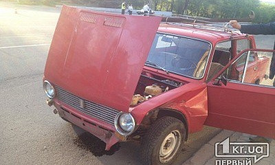В Кривом Роге водитель-беглец вернулся на место аварии