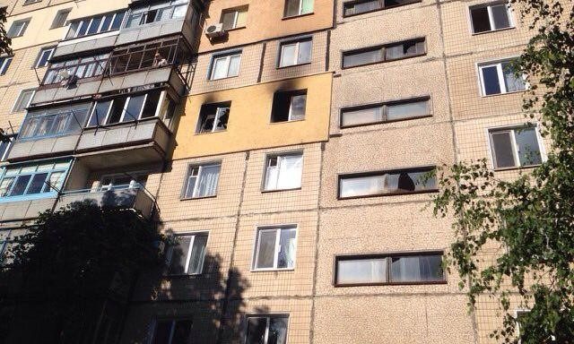 Пожар в Кривом Роге: спасли 4 человека, один из них - в больнице