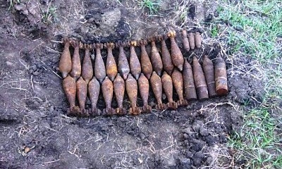 В Криворожском районе уничтожили снаряды времен Второй мировой