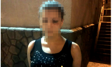Девушка получила "в глаз" за воровство