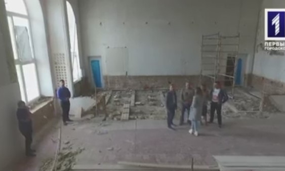 Как проходит ремонт в дворце культуры "Карачуны"?