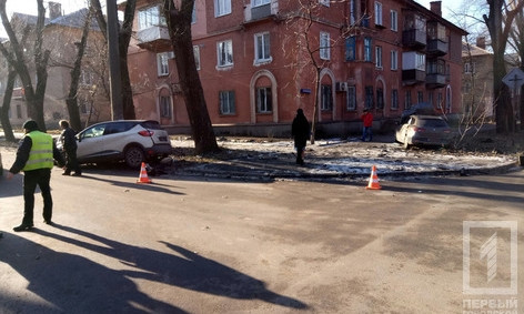 Авария в центре Кривого Рога - пострадали ребенок и несовершеннолетний