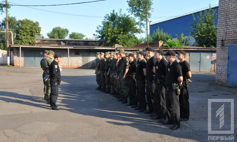 Кривой Рог под надежной охраной -  полицейским на помощь в патрулировании прийдет нацгвардия