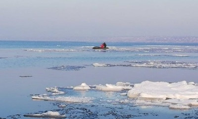 На Волыни обнаружили льдину с мертвым детским телом