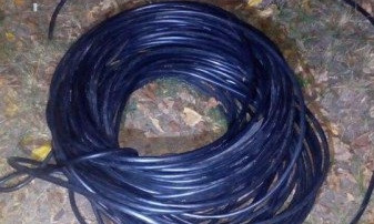 В Кривом Роге "кабельные" грабители "нарвались" на сигнализацию